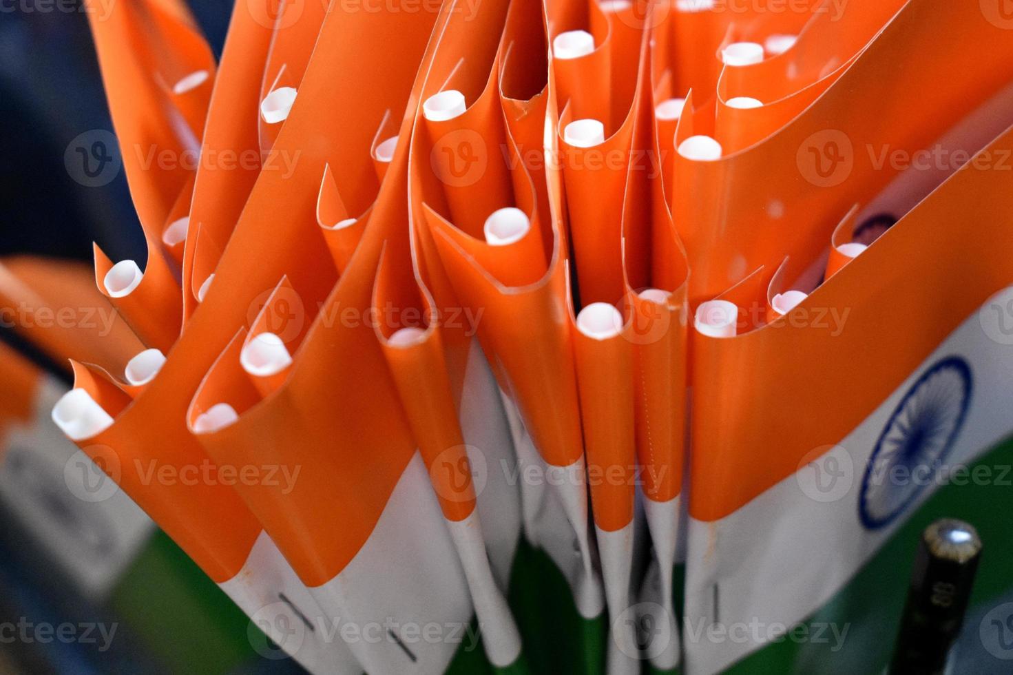 National Flag of India photo