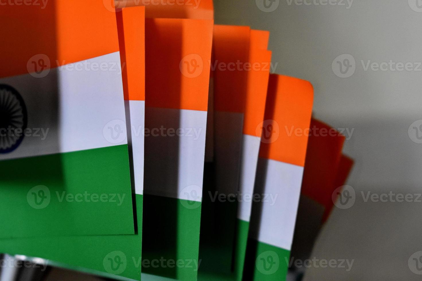 National Flag of India photo