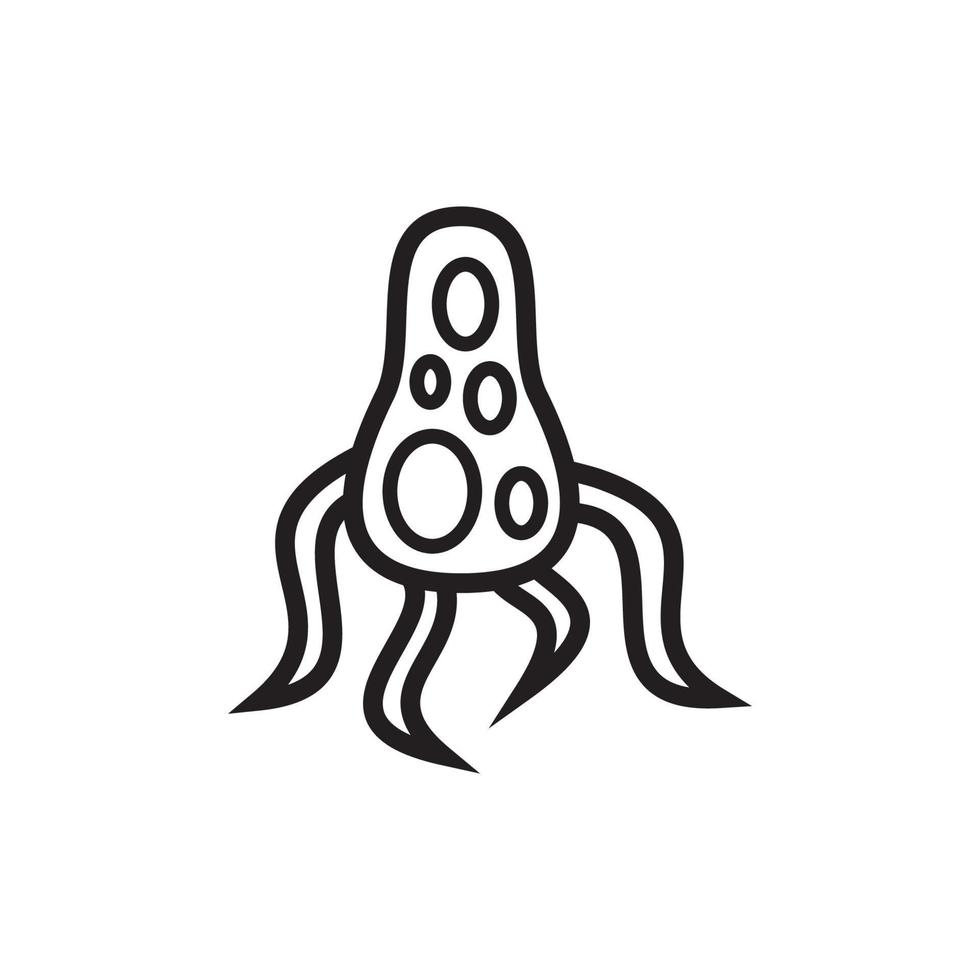 Virus Icon EPS 10 vector