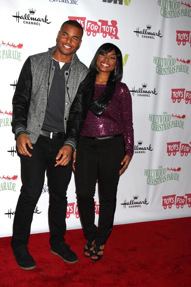 LOS ANGELES, DEC 1 - Redaric Williams, Angell Conwell at the 2013 Hollywood Christmas Parade at Hollywood and Highland on December 1, 2013 in Los Angeles, CA photo