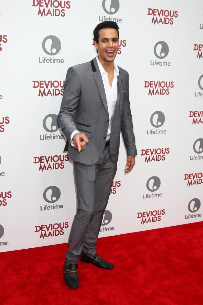 LOS ANGELES, JUN 17 - Matt Cedeno, Erica Franco arrives at the Devious Maids  Lifetime s Original Series Premiere at the Bel-Air Bay Club on June 17, 2013 in Pacific Palisades, CA photo