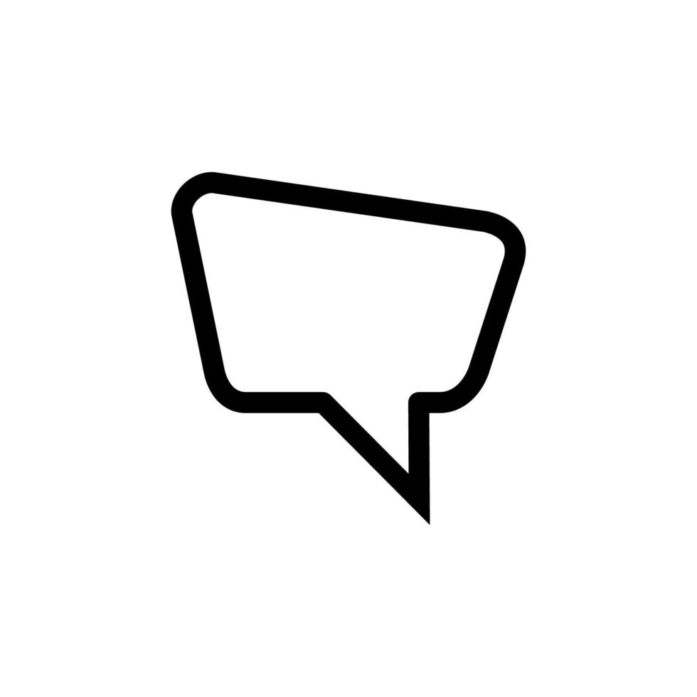 Bubble Speech Icon EPS 10 vector
