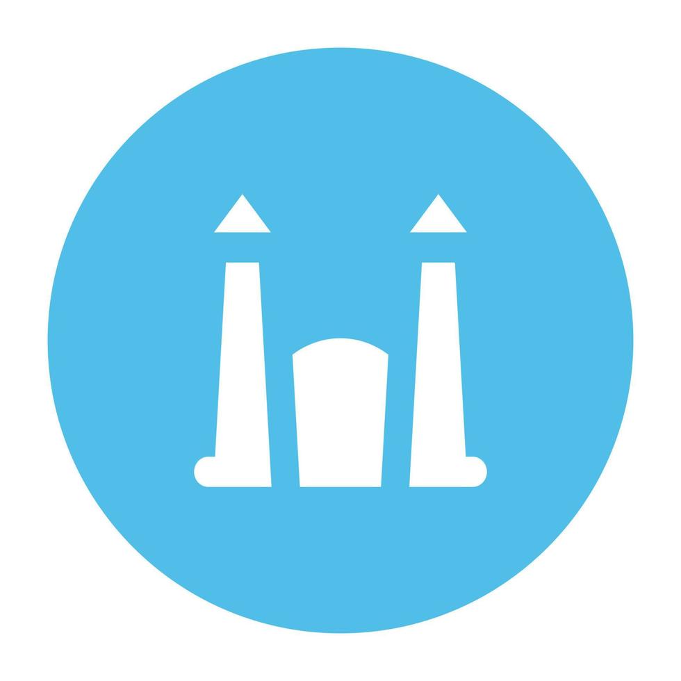Trendy Mosque Architecture vector