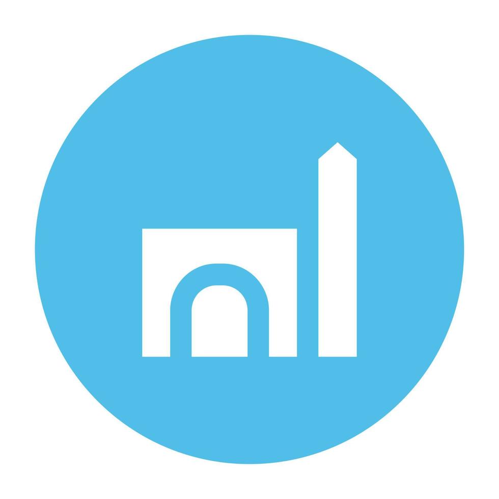 Trendy Mosque Concepts vector