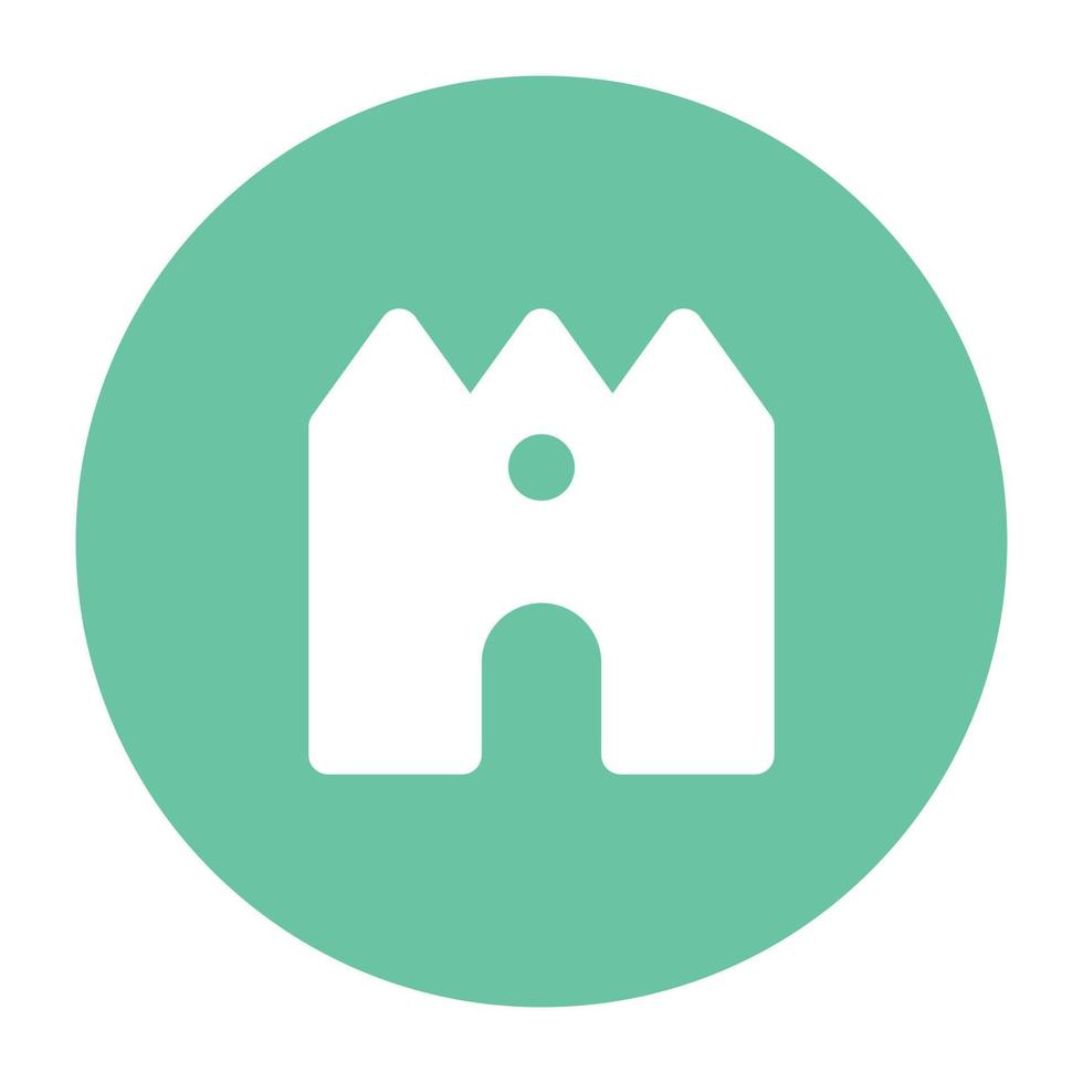 Trendy City Building vector