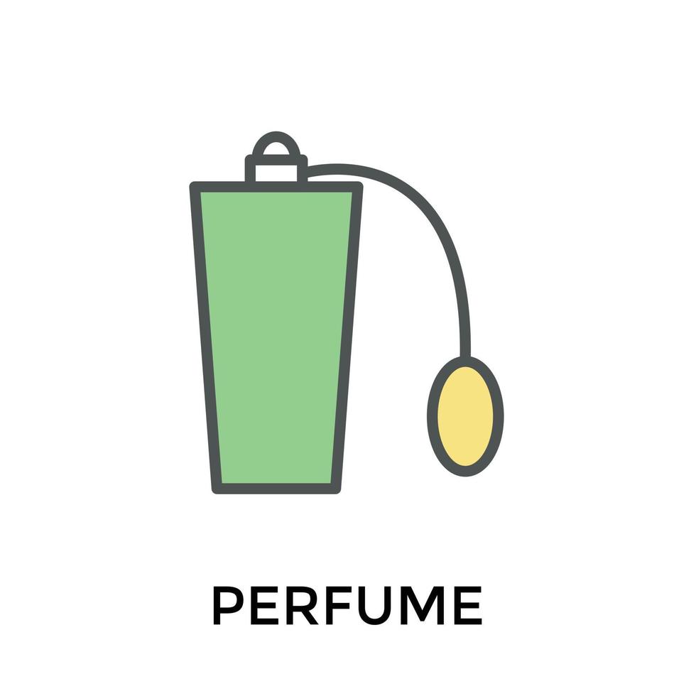 Trendy Perfume Concepts vector