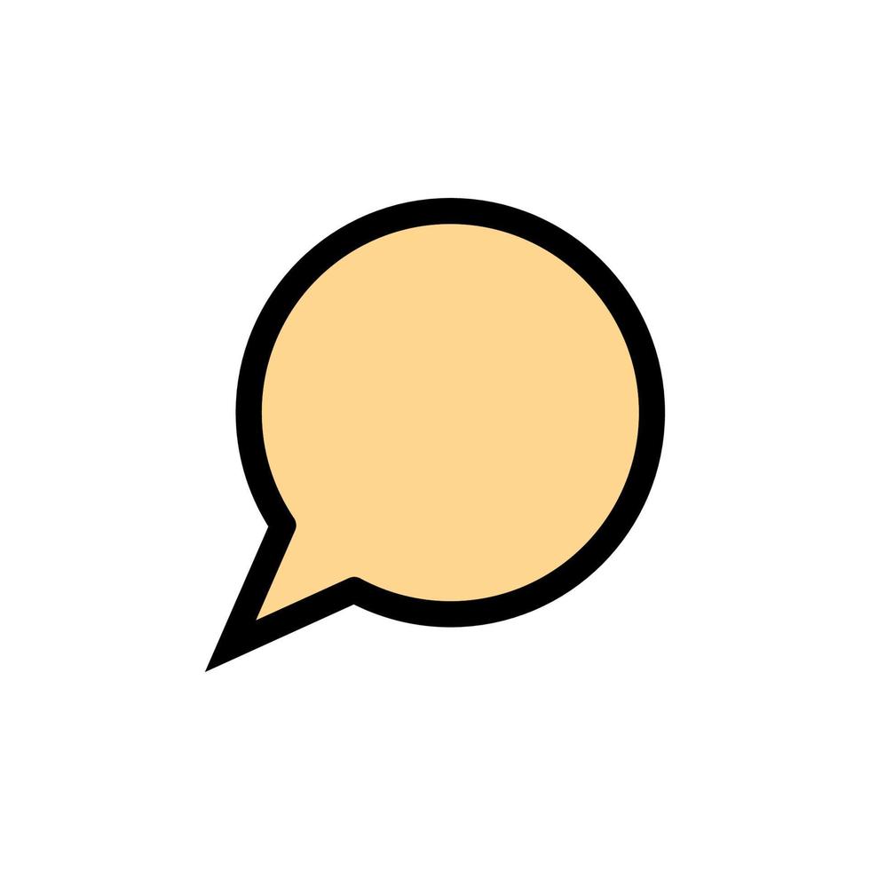 Bubble Speech Icon EPS 10 vector