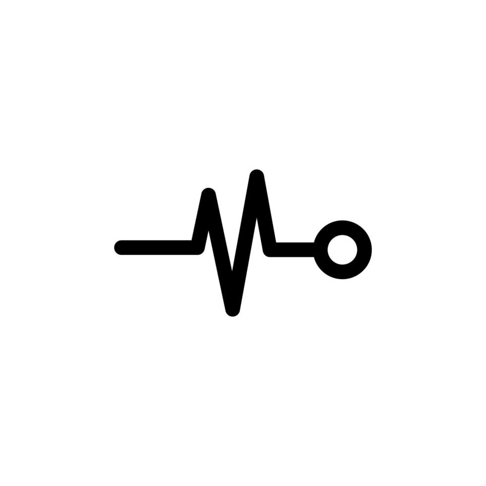 Heartbeat Icon EPS 10 vector