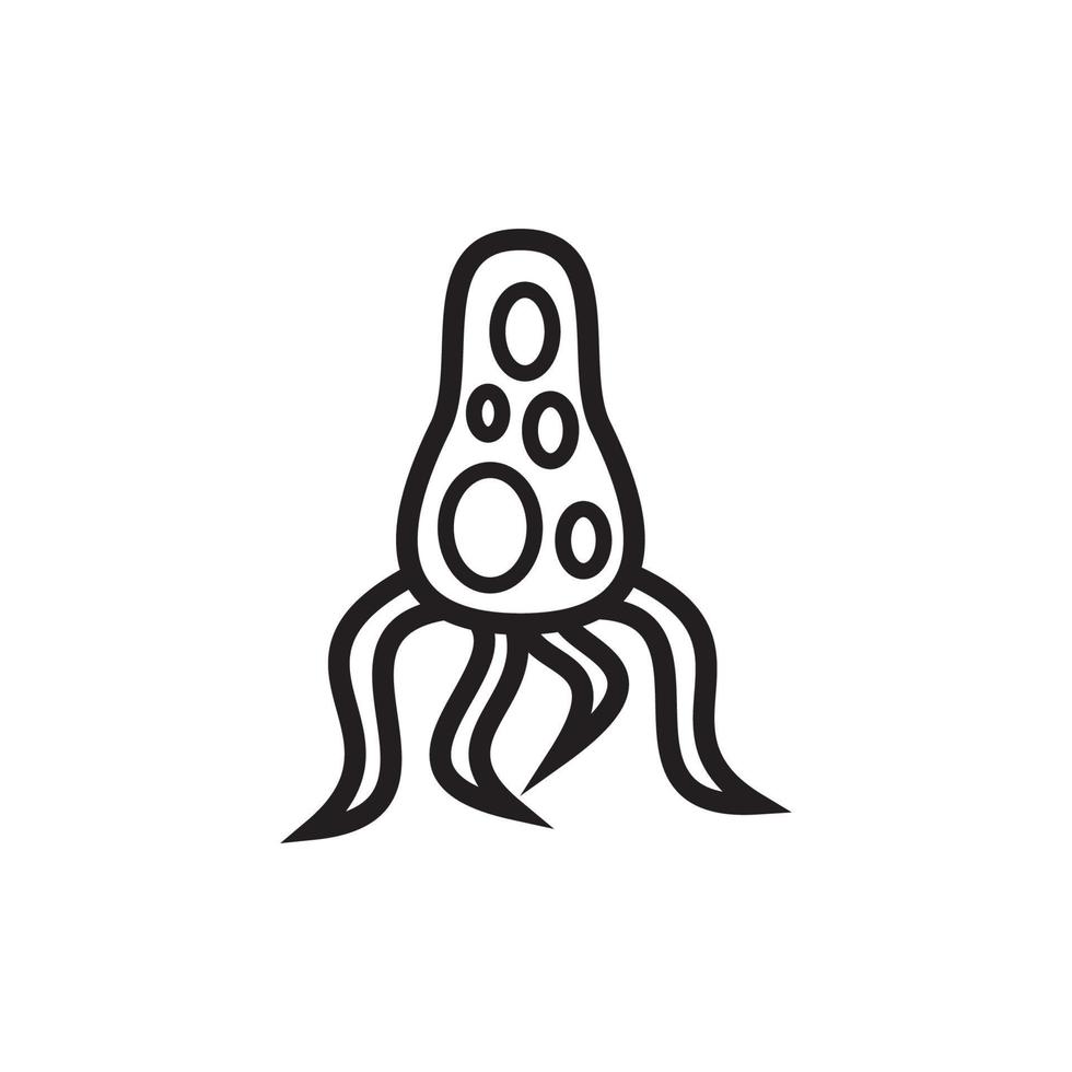 Virus Icon EPS 10 vector