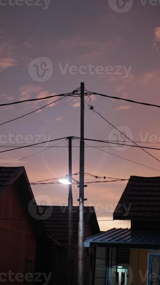 twilight in the afternoon photo