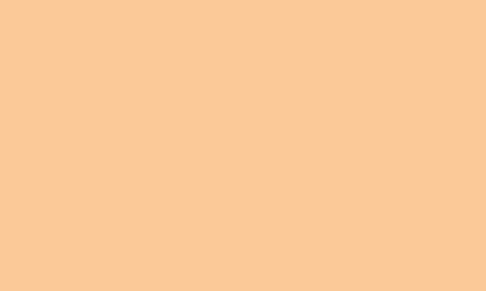 fondo de vector de paisaje de color sólido naranja pastel