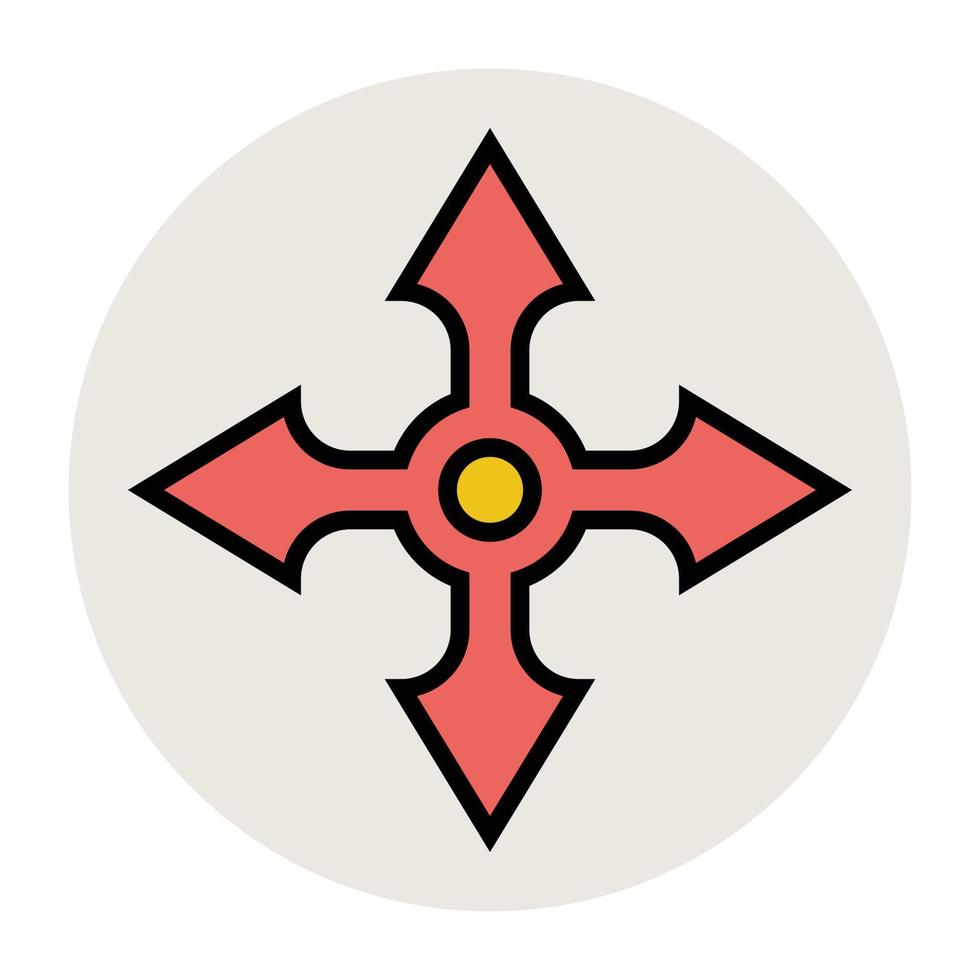 Trendy Crosshair Concepts vector