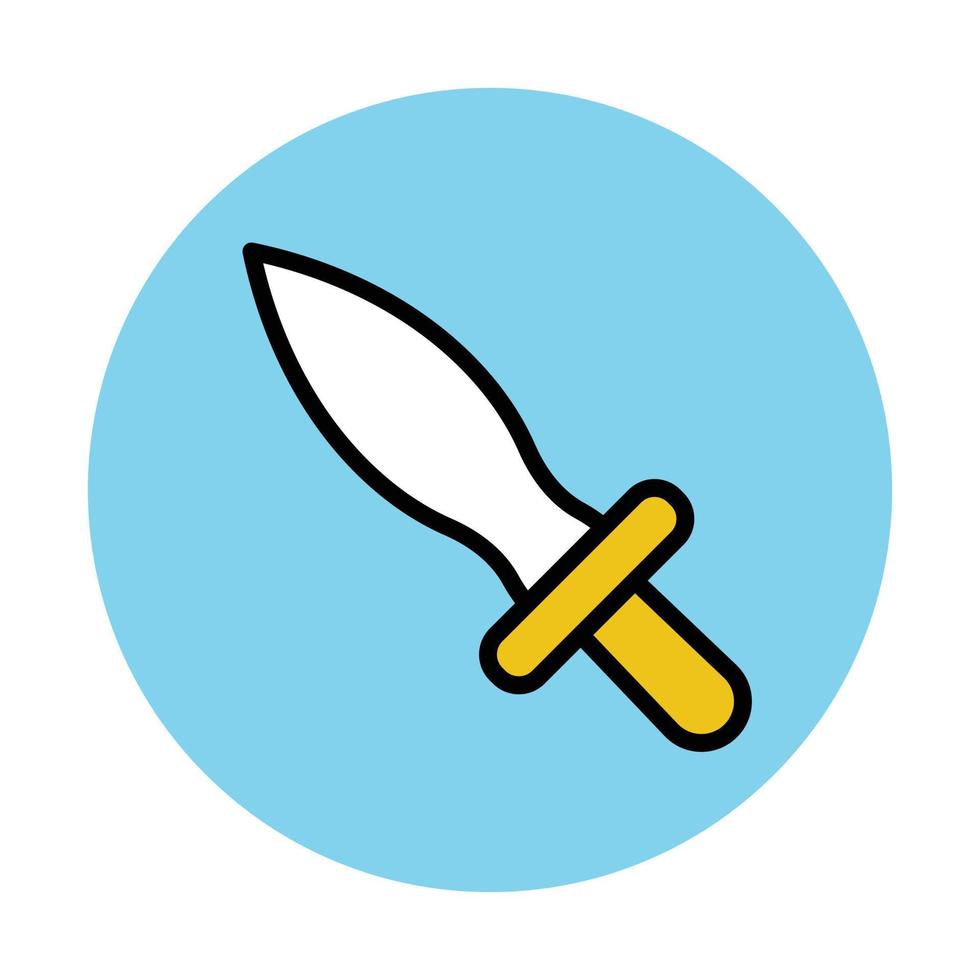 Trendy Knife Concepts vector