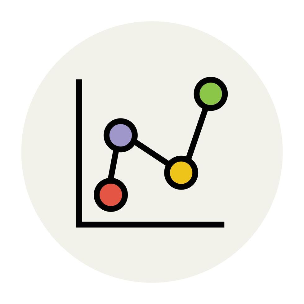 Trendy Statistics Concepts vector