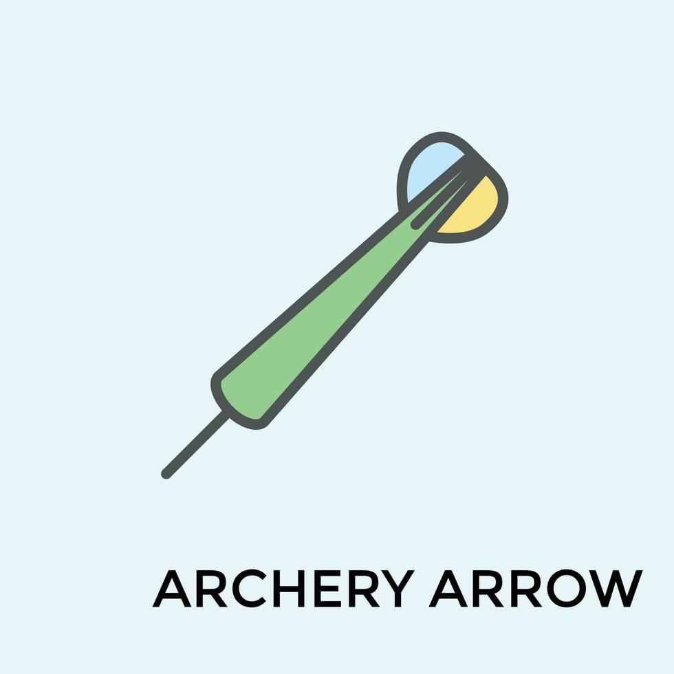 Trendy Dart Concepts vector