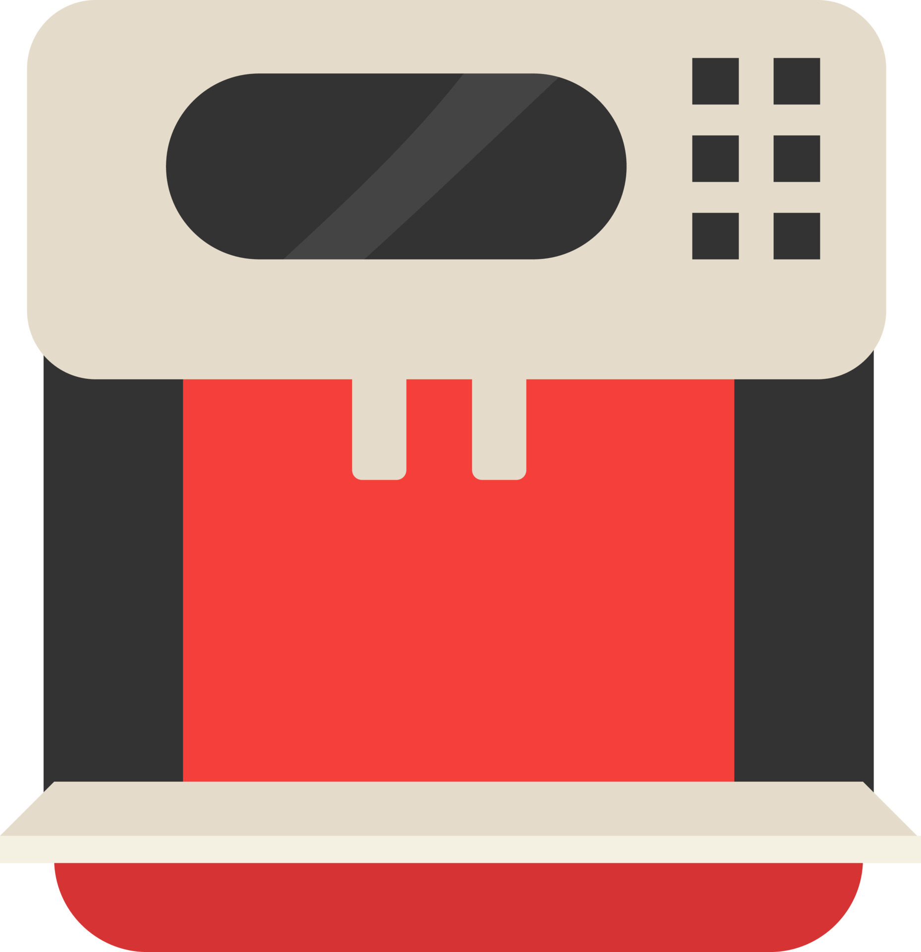 Coffee machine semi flat color vector object. Fresh strong drink making. Bar equipment. Full sized item on white. Technology simple cartoon style illustration for web graphic design and animation 9507513 Vector Art Coffee machine semi flat color vector object. Fresh strong drink making. Bar equipment. Full sized item on white. Technology simple cartoon style illustration for web graphic design and animation 9507513 Vector Art