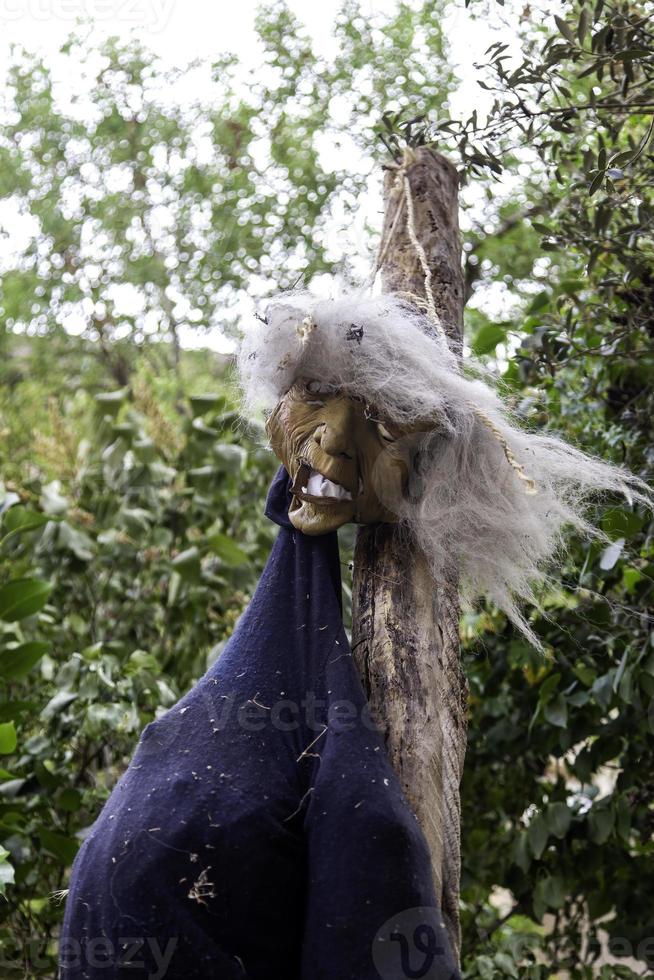 Old witch doll photo