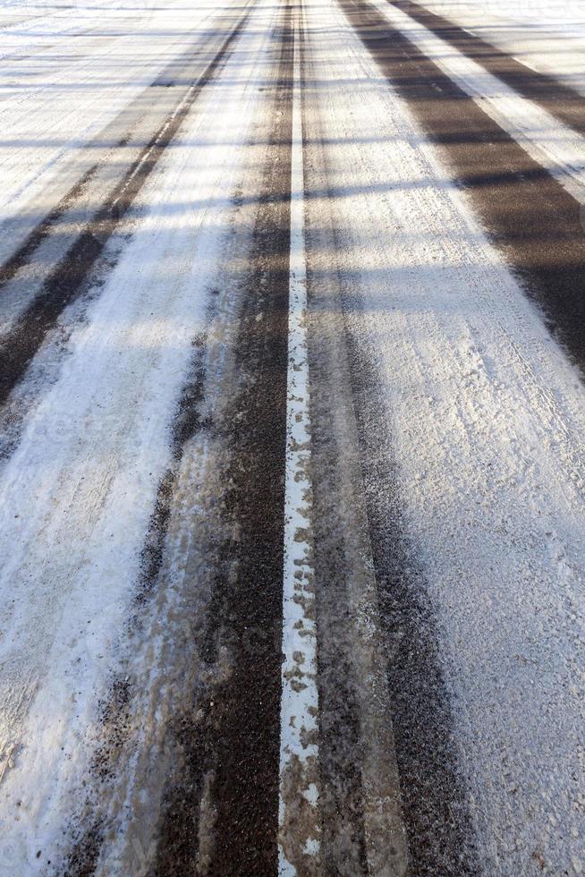 road asphalt, close up photo