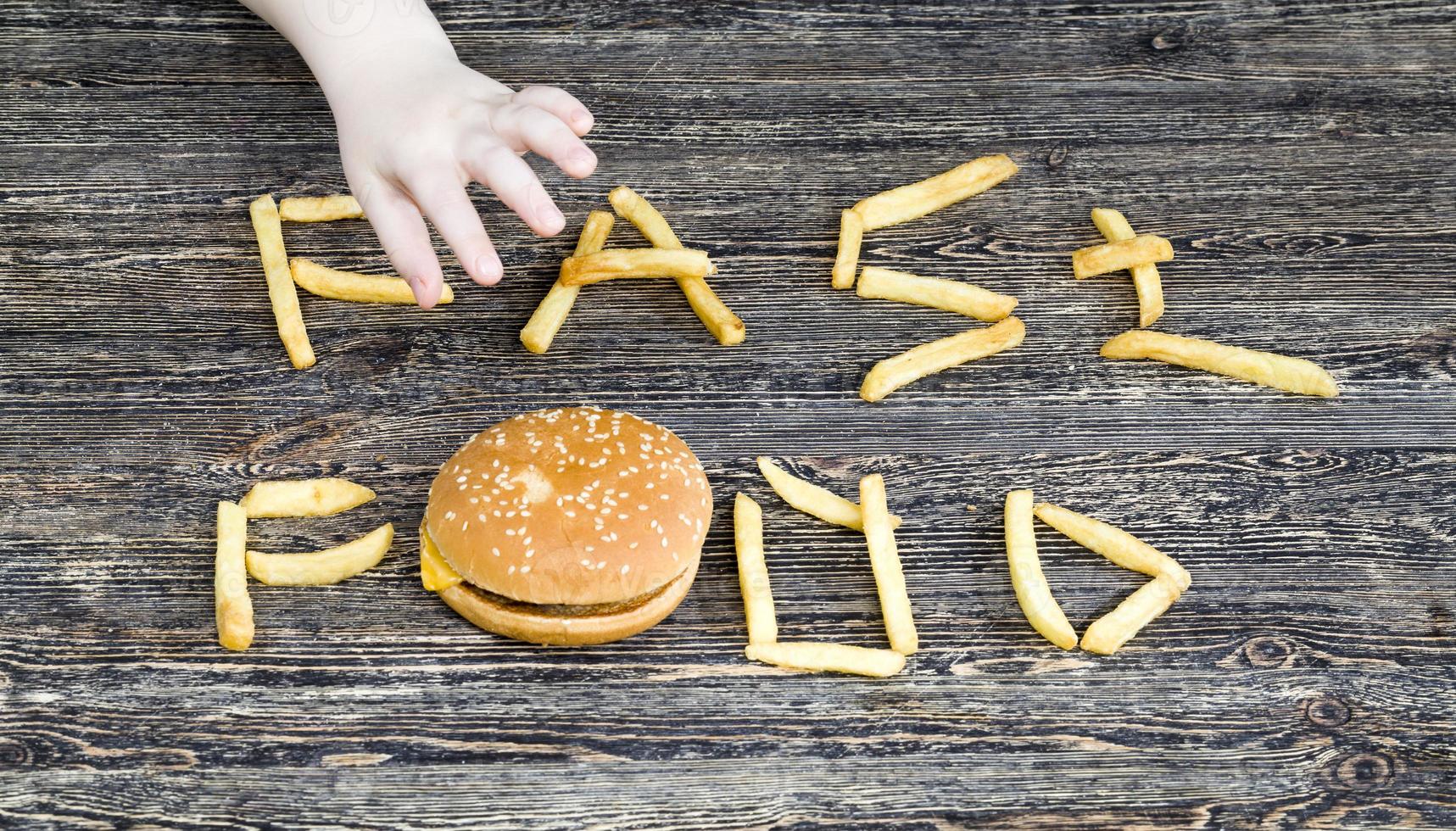 fresh French fries photo