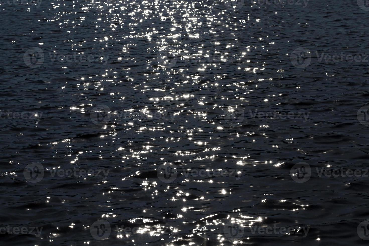 glistening water, close up photo