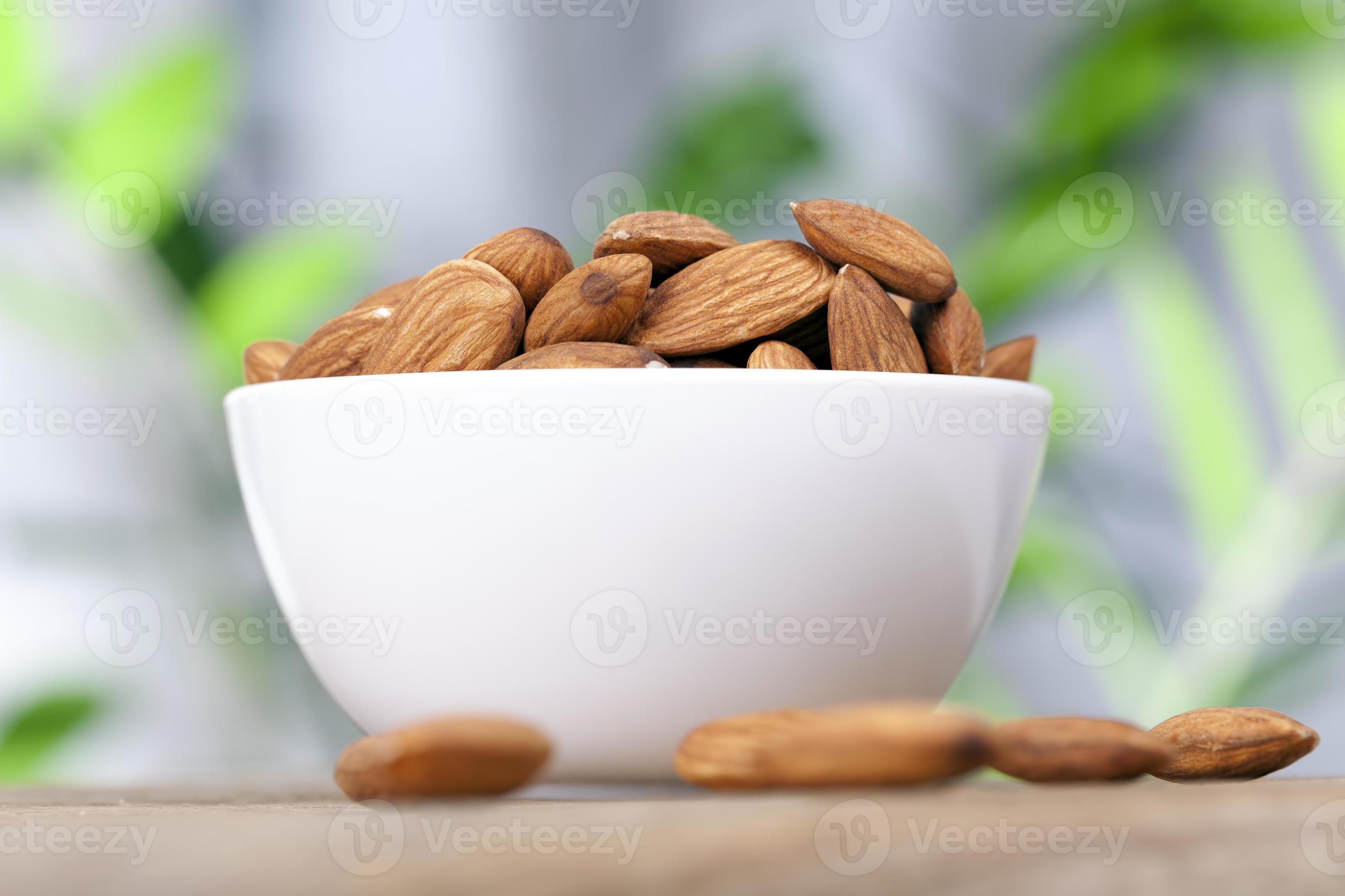 dry almonds without roasting or other processing 9509669 Stock Photo at