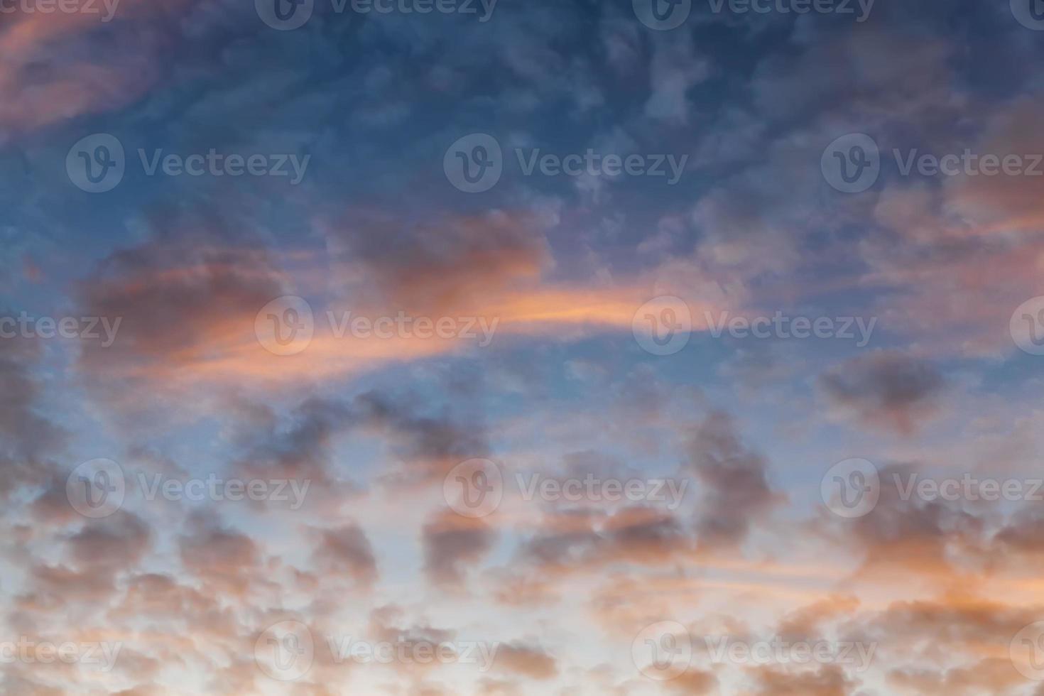 landscape in nature during sunset photo
