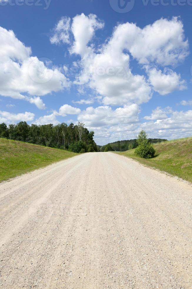 Sandy country road photo