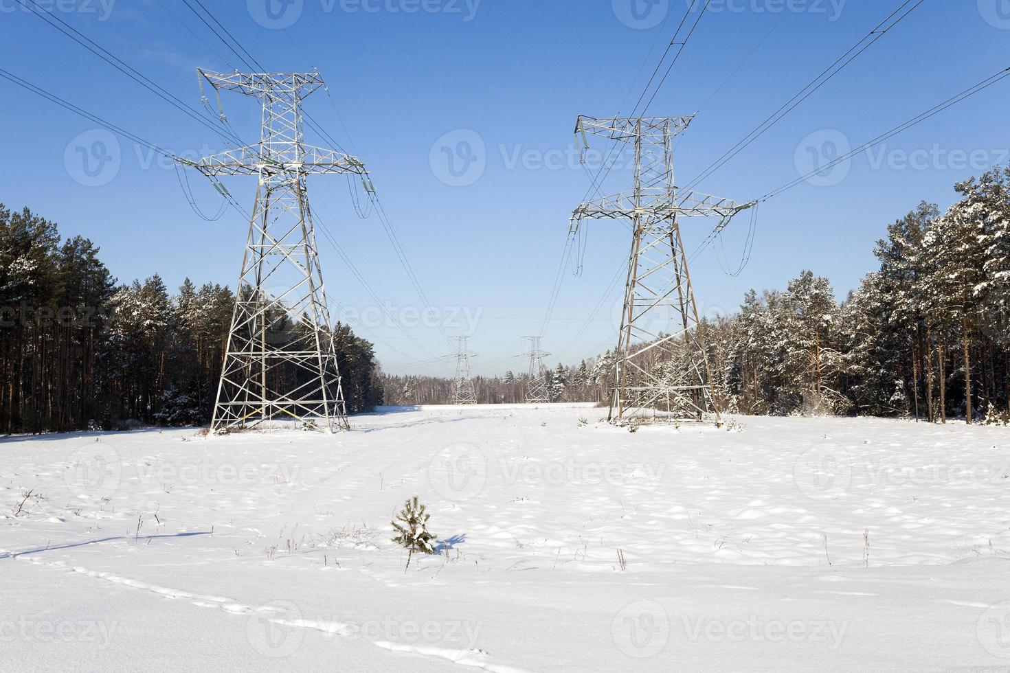 Power in the winter photo