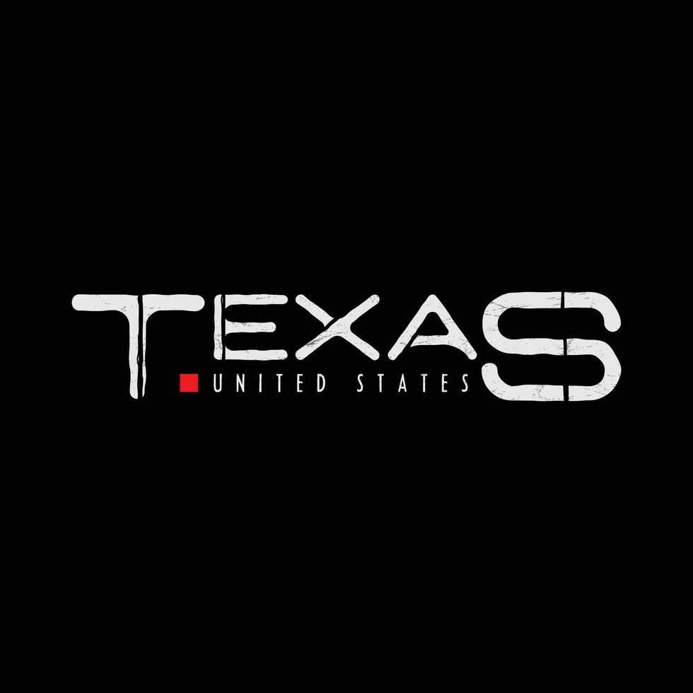 Texas t-shirt and apparel design vector