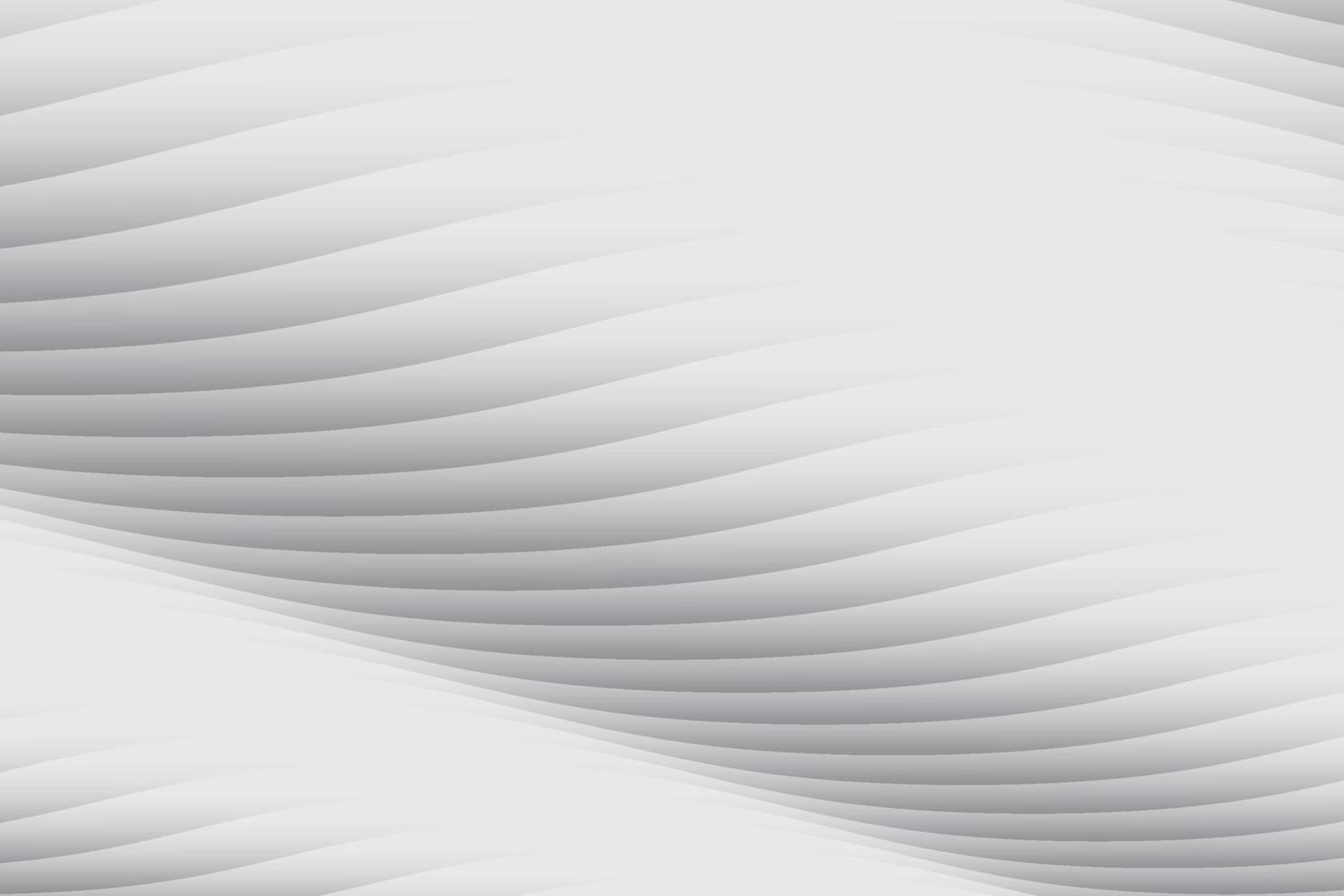 Abstract white and gray color, modern design background with geometric shape. Vector illustration.