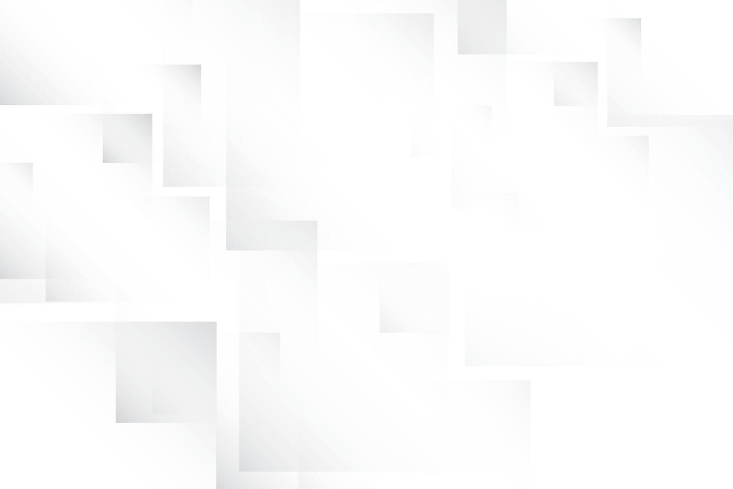 Abstract white and gray color, modern design background with geometric shape. Vector illustration.