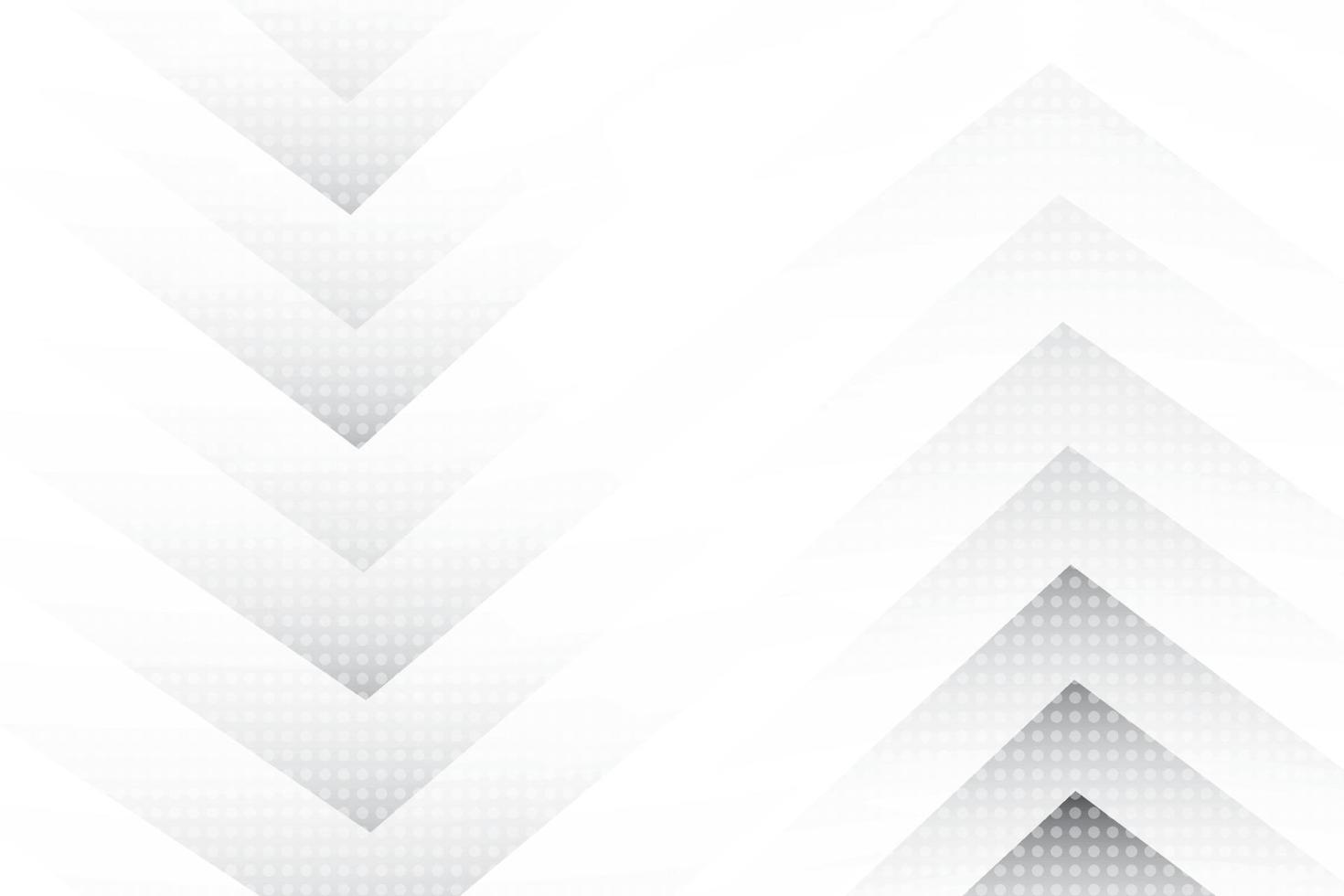 Abstract white and gray color, modern design background with geometric shape. Vector illustration.