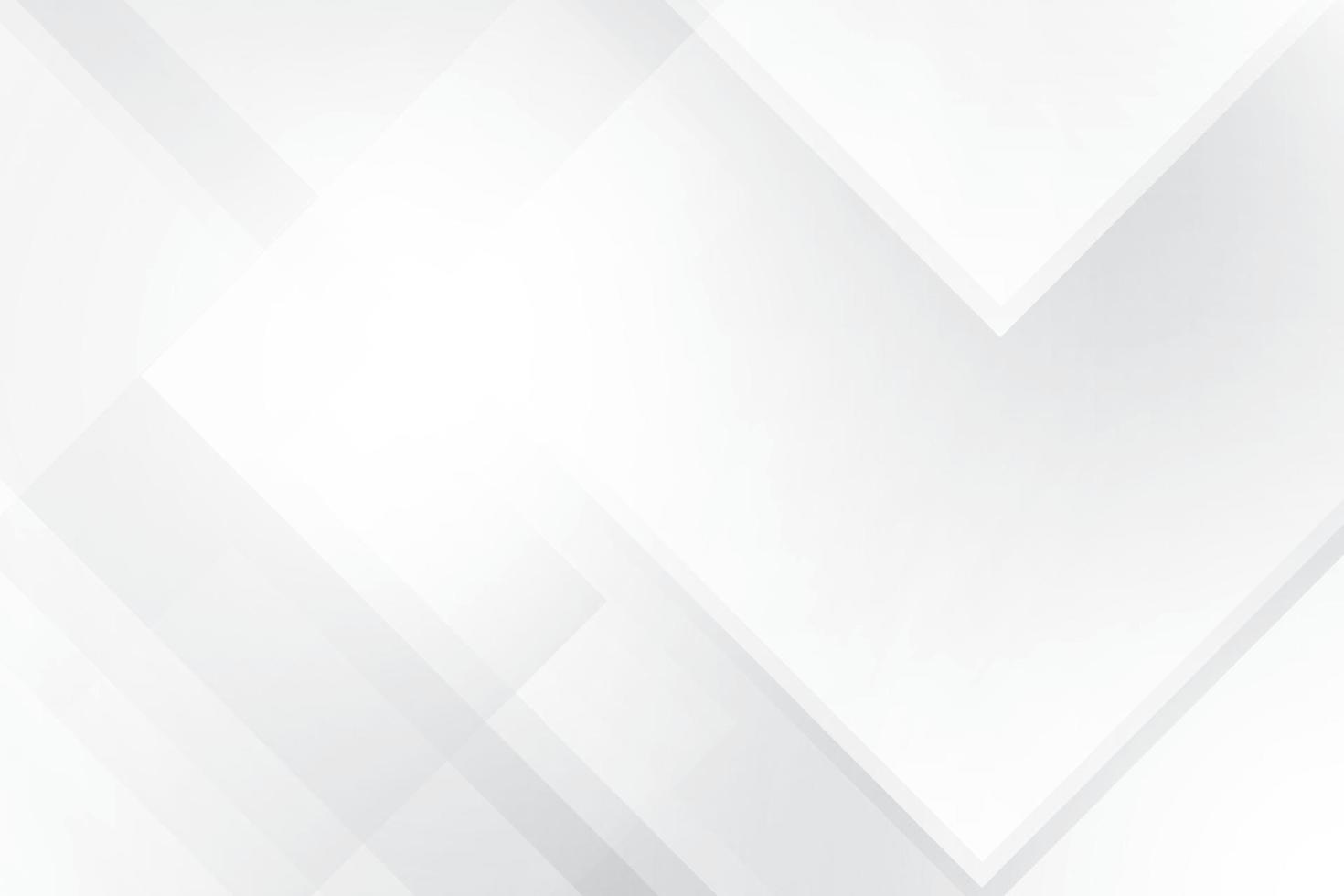 Abstract white and gray color, modern design background with geometric shape. Vector illustration.