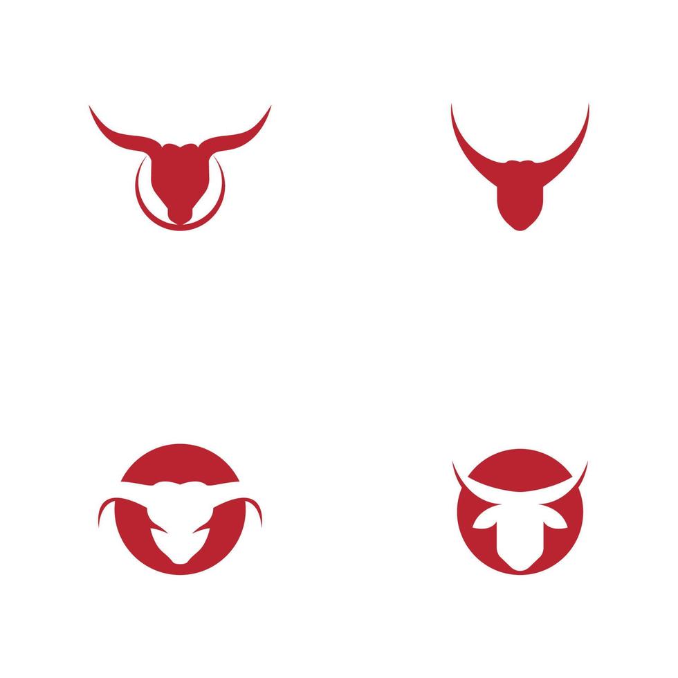 Cow Logo Template vector icon