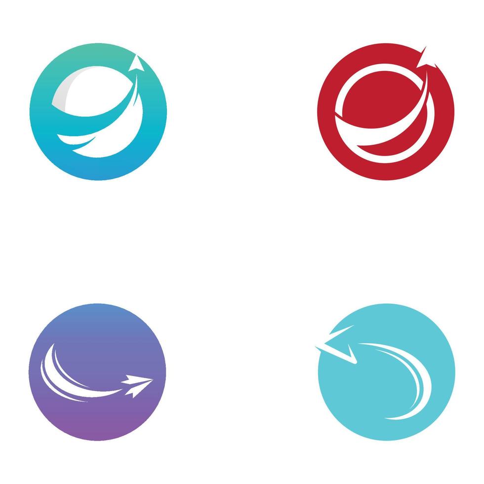 Logistics company vector logo, arrow icon logo, fast digital delivery logo. Using simple and easy logo vector editing.