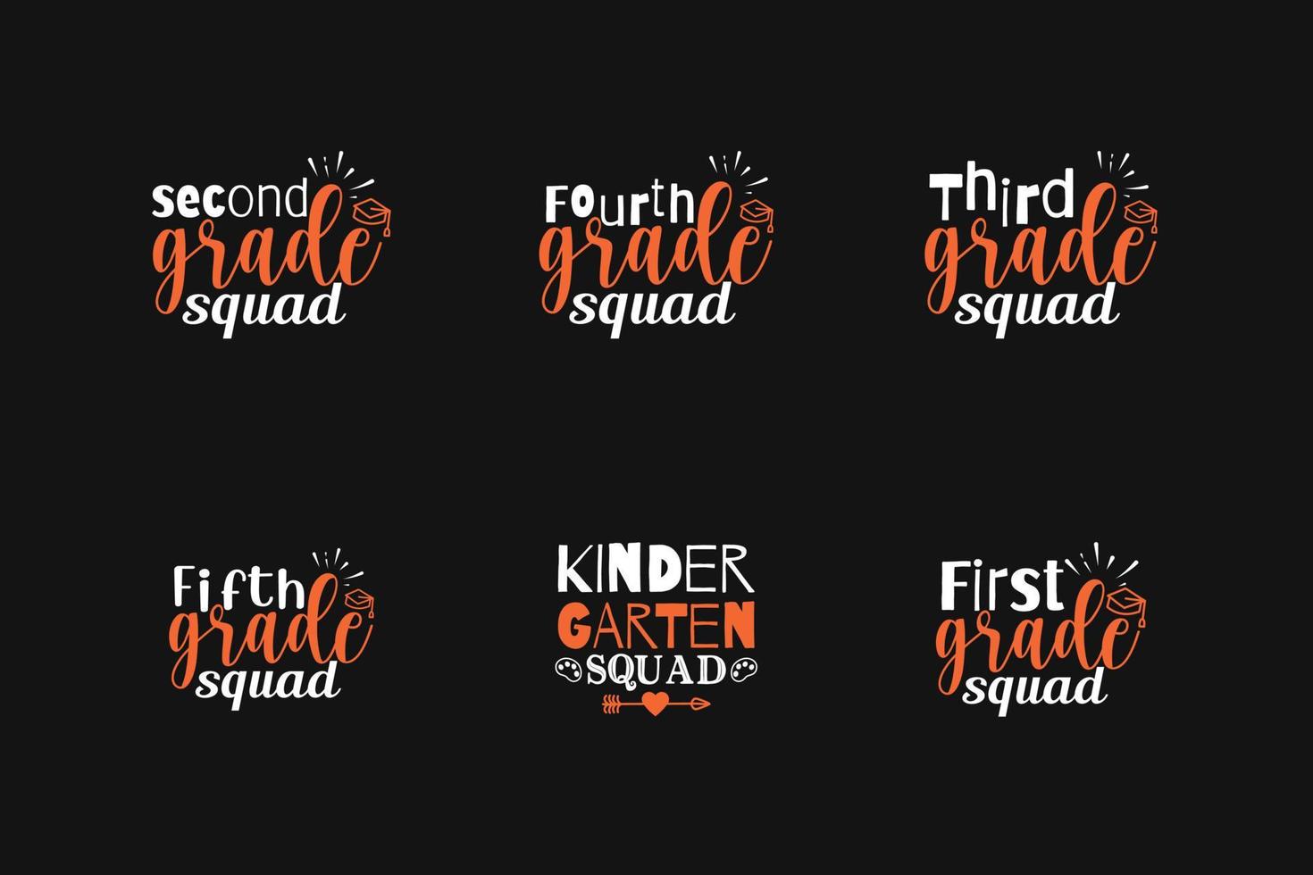 Back to school Quotes Design Bundle, Back to school lettering vector for t-shirts, posters,  cards, invitations, stickers, banners, advertisement and other uses