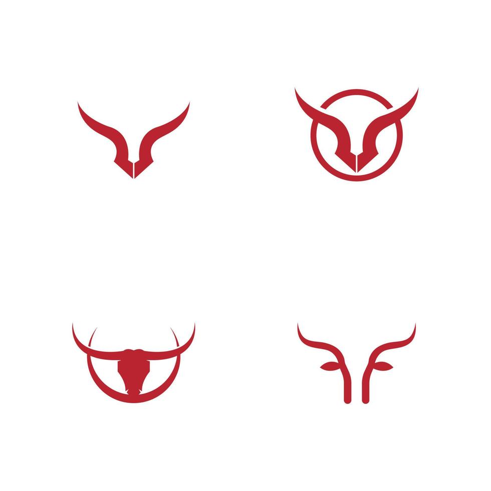 Cow Logo Template vector icon