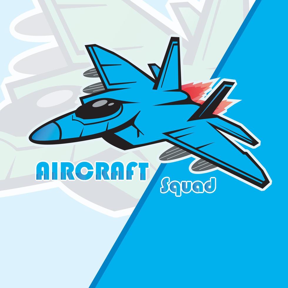 Aircraft Plane Icon Logo simple vector flat design