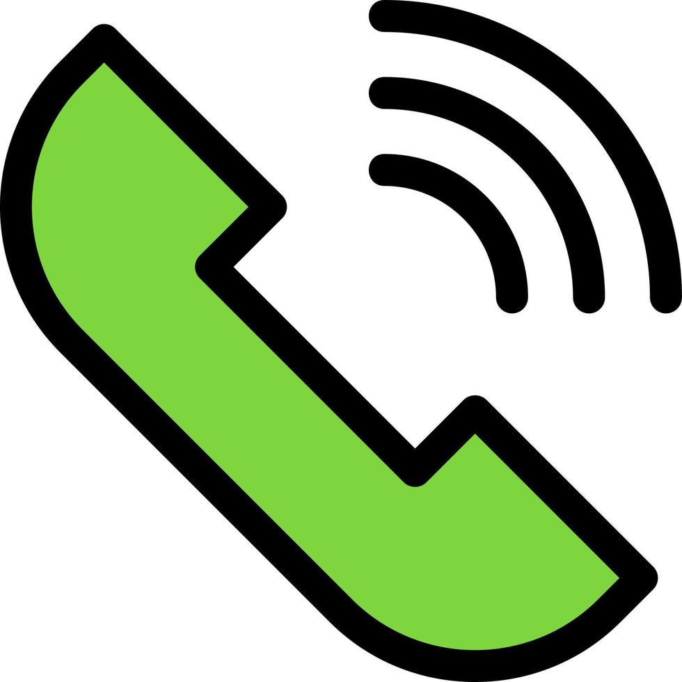 Telecommunication Line Filled Icon vector