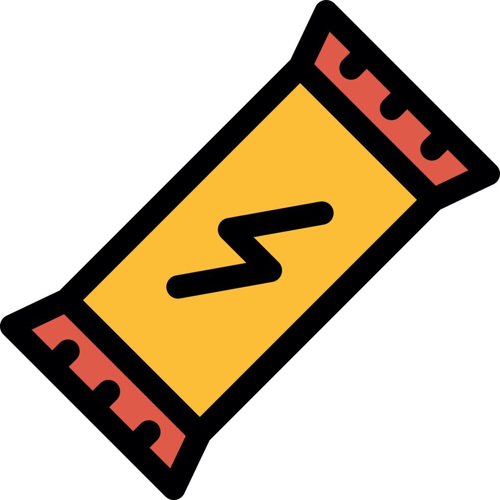 Energy Bar Line Icon vector