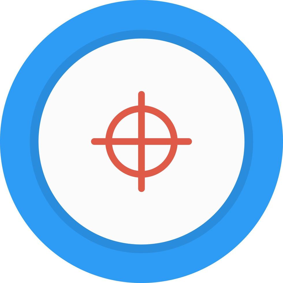 Shooting Line Glyph Icon vector