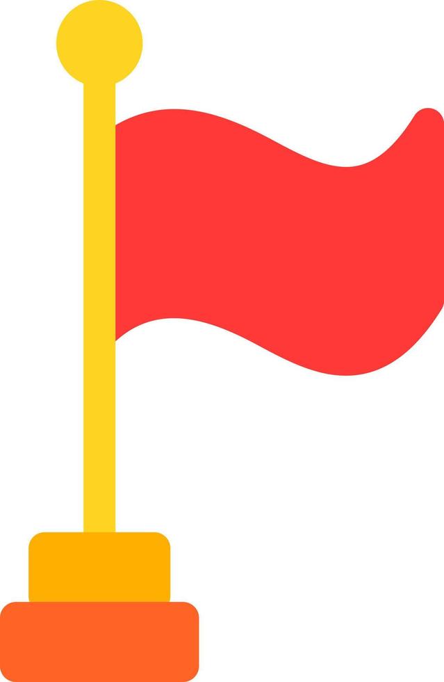 Flag Flat Icon vector