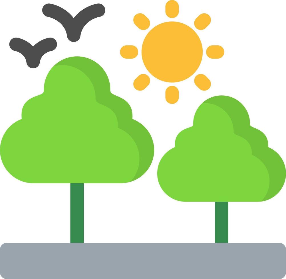 Forest Flat Icon vector