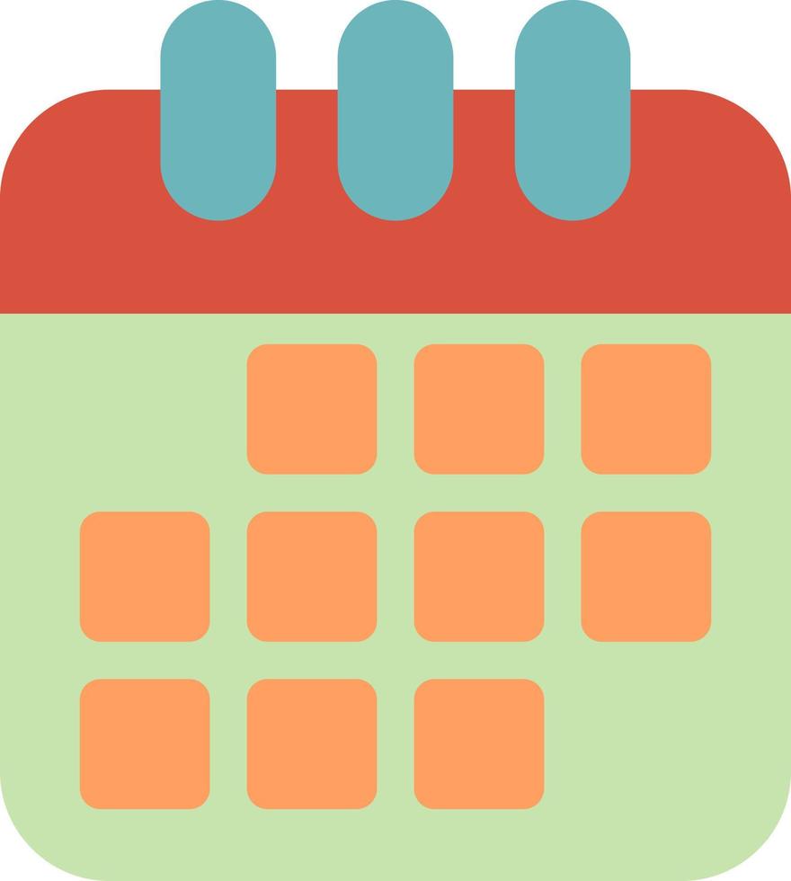 Calendar Flat Icon vector