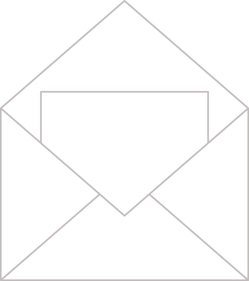 Icon web sign letter. vector