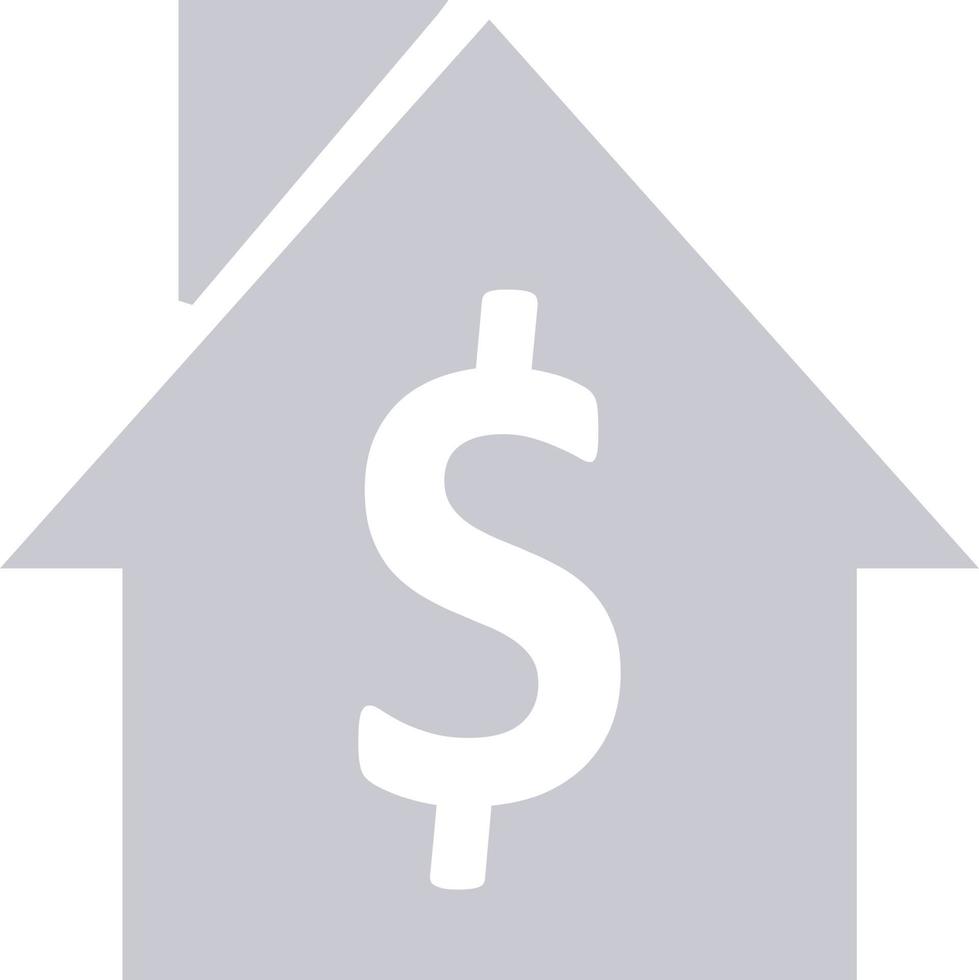 icono de web de signo de venta de casa. . vector