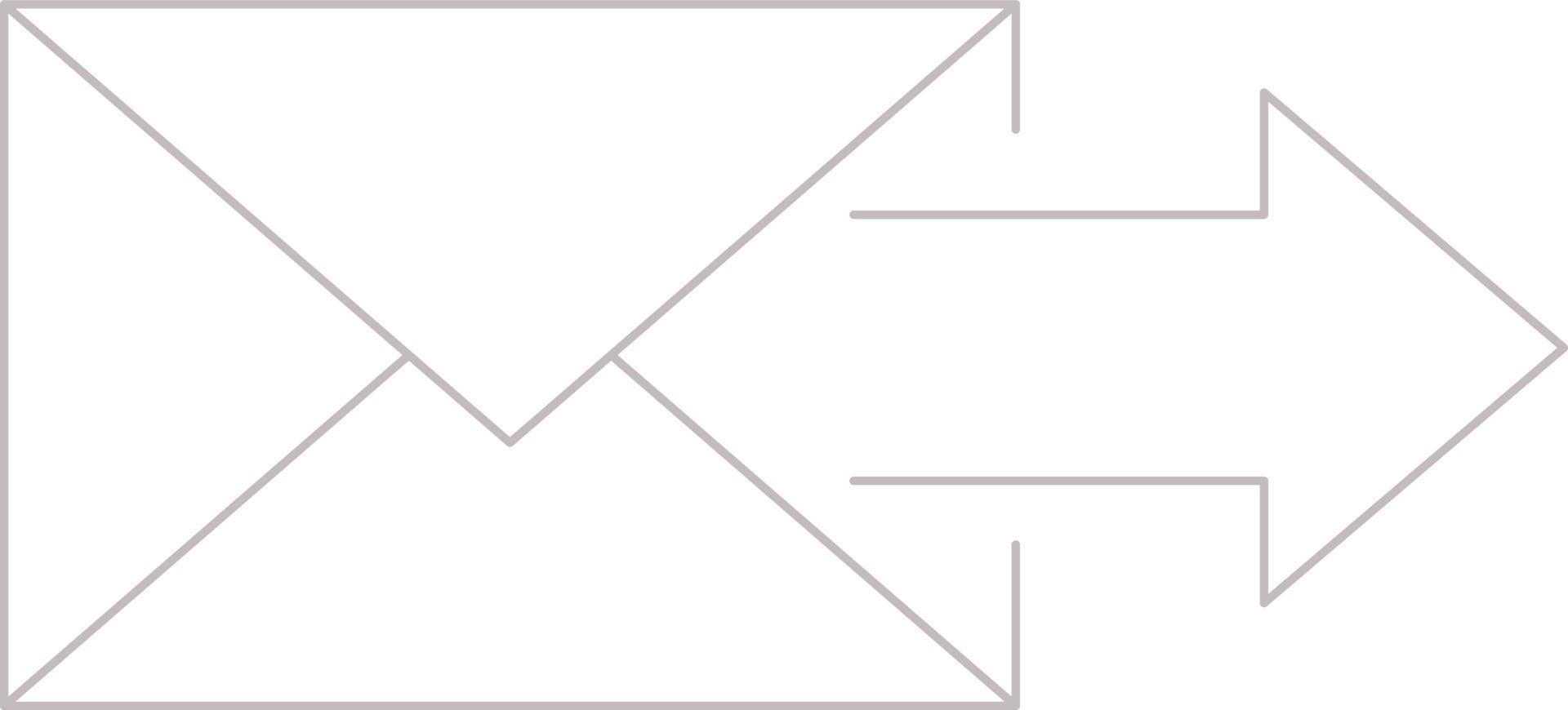 Icon web sign letter. vector