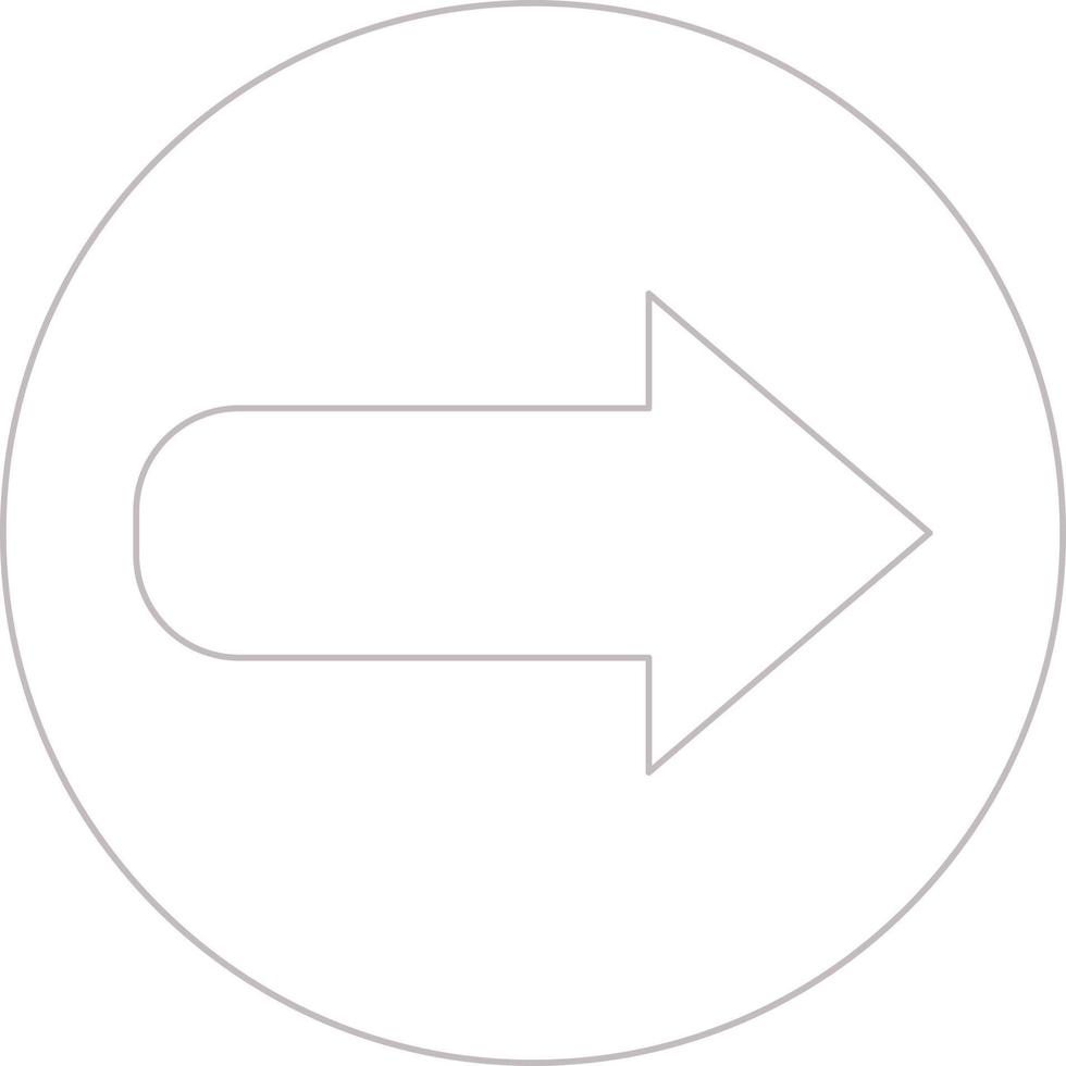 Arrow sign web icon. vector