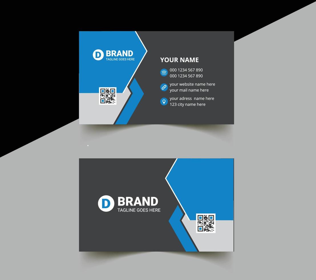 Business card Template vector