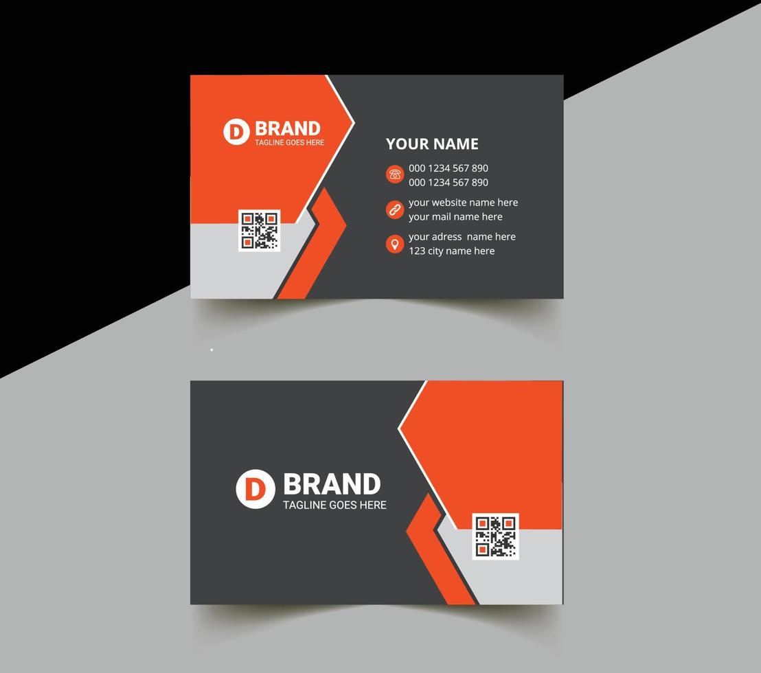 Business card Template vector